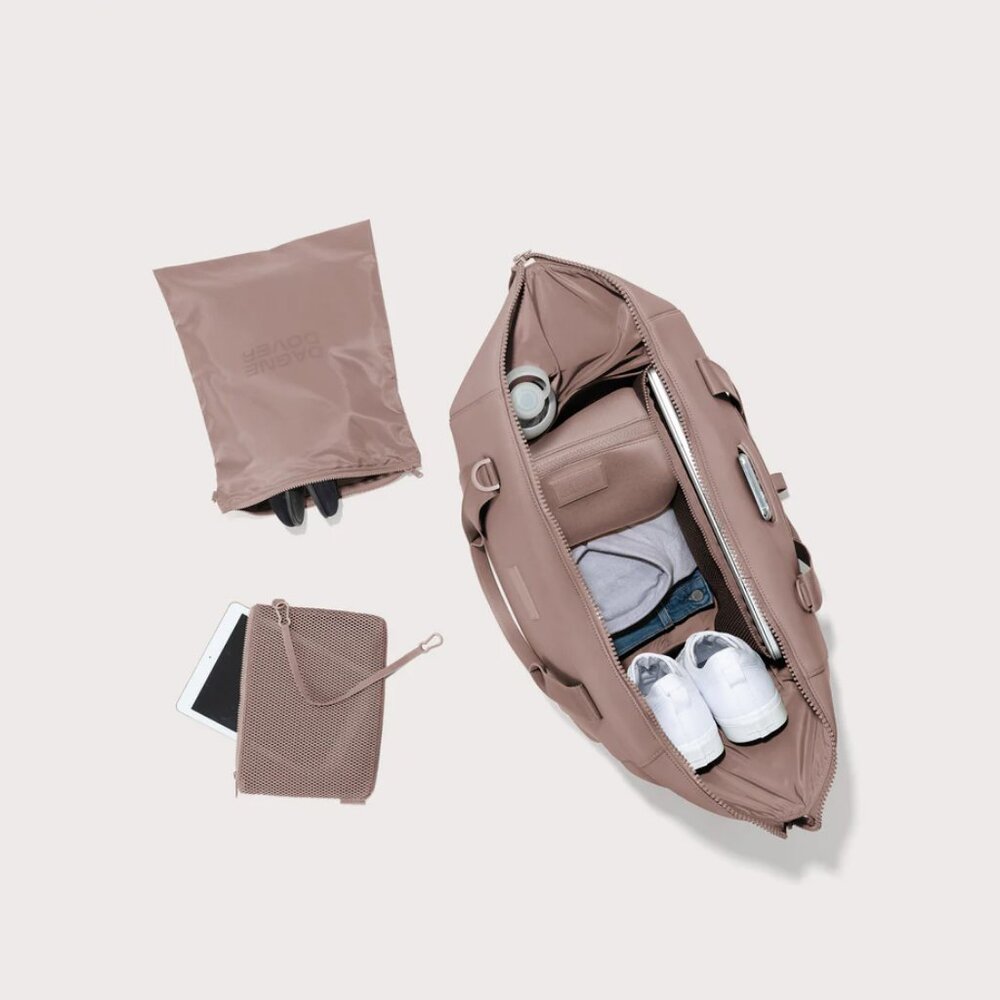 Dagne Dover Landon Neoprene Carryall Bag in Dune, XL - Picture 2 of 11